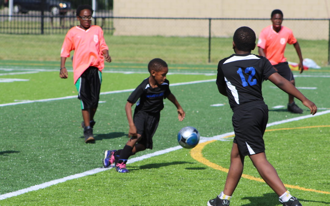 SAY Play Warriors Host First Soccer Game