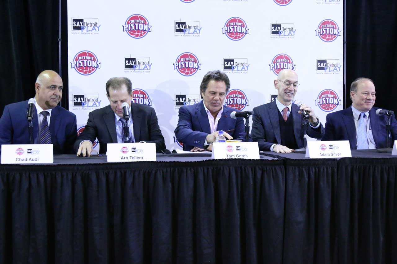 SAY Detroit Play Center teams up with Pistons | SAY Play Center
