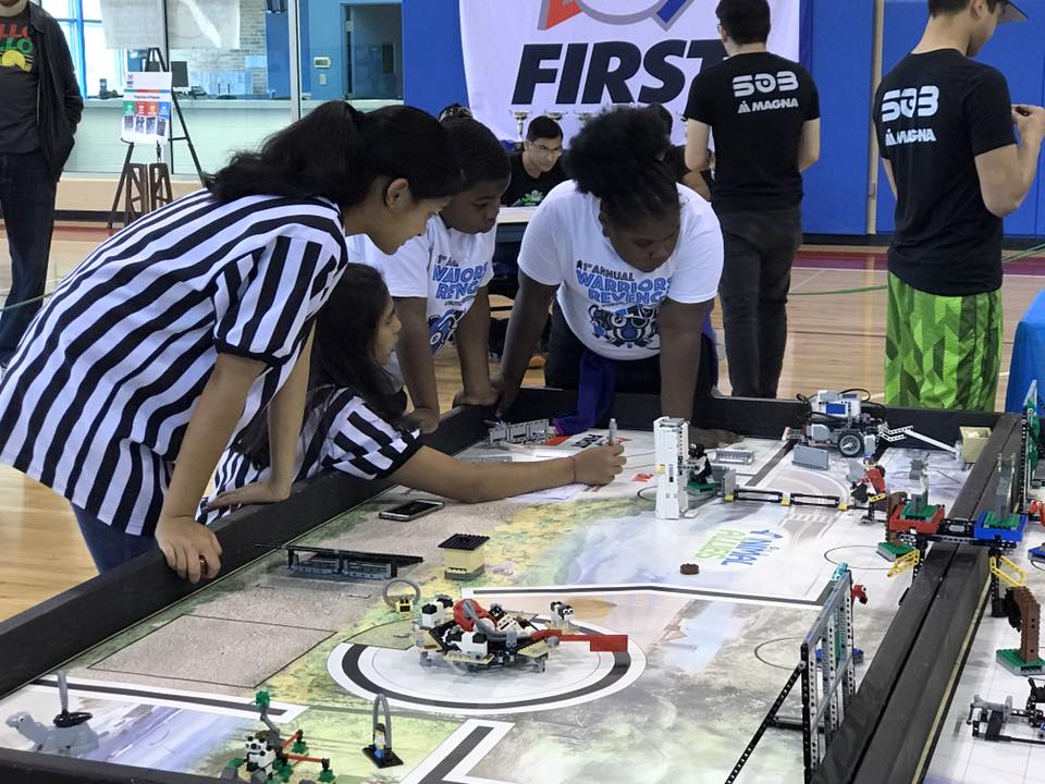 Warriors Revenge FIRST FLL Invitational Held at S.A.Y. Detroit Play Center on May 19, 2017