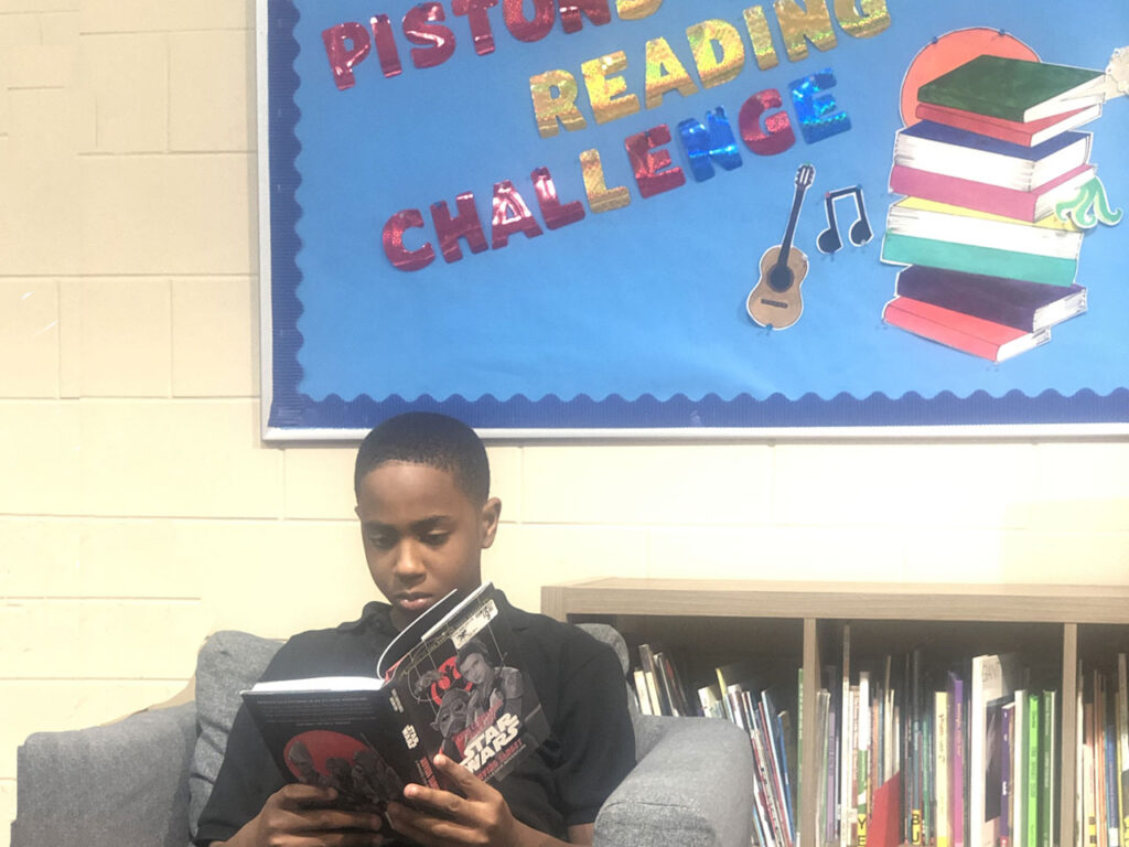 Detroit Pistons Reading Challenge | SAY Play Center