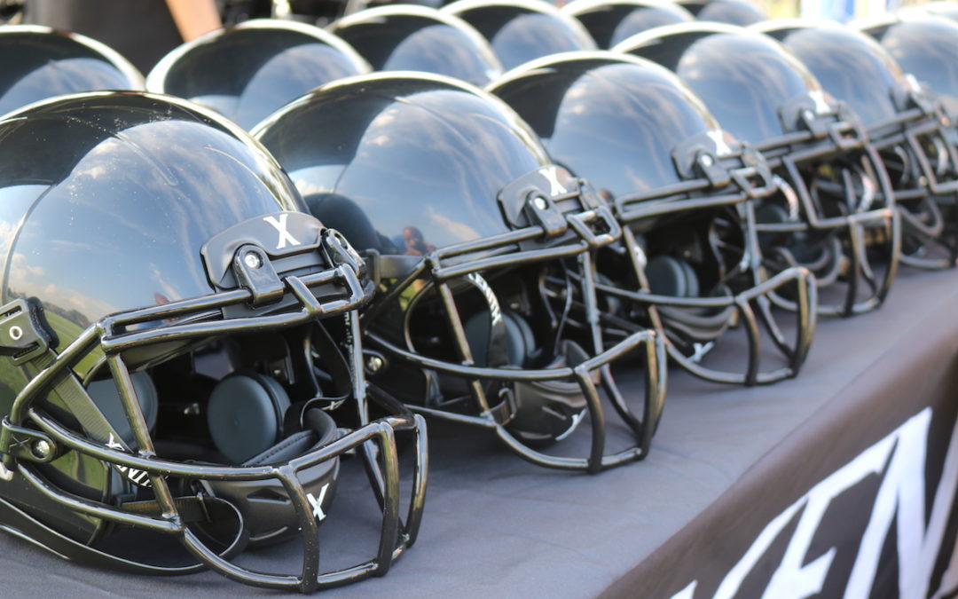 Xenith Team Visits SAY Play to Deliver New Football Gear